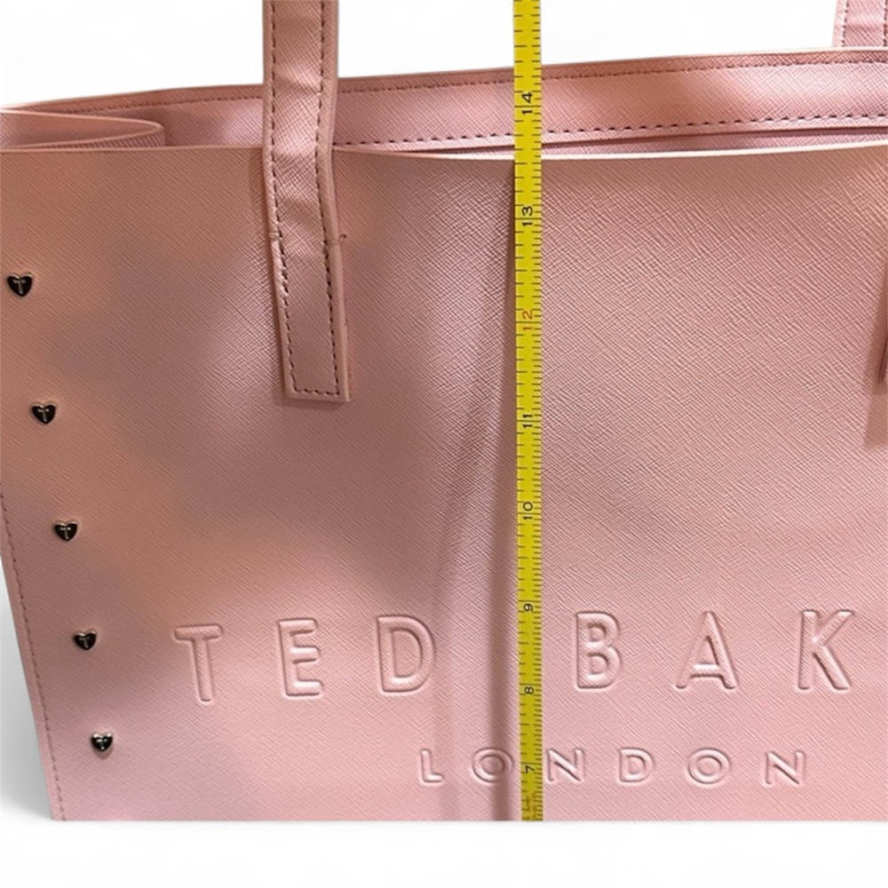 Ted Baker Light Pink Studded Tote - Picture 3 of 7